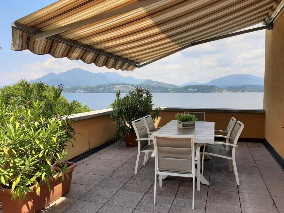 Bmp Apartment Gioiosa 1 Terrazza Vista Lago Belgirate Kültér fotó