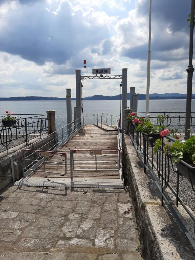 Bmp Apartment Gioiosa 1 Terrazza Vista Lago Belgirate Kültér fotó